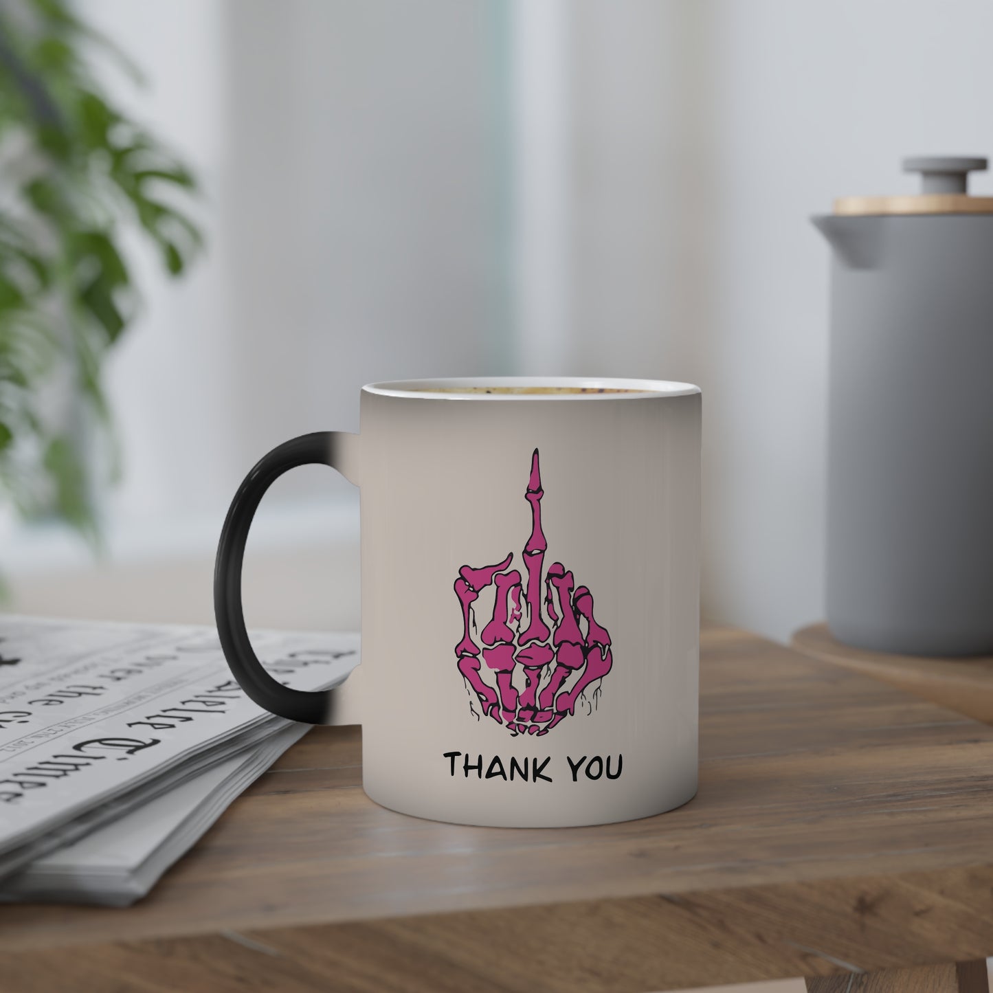 "Thank You" Color-Changing Mug, 11oz