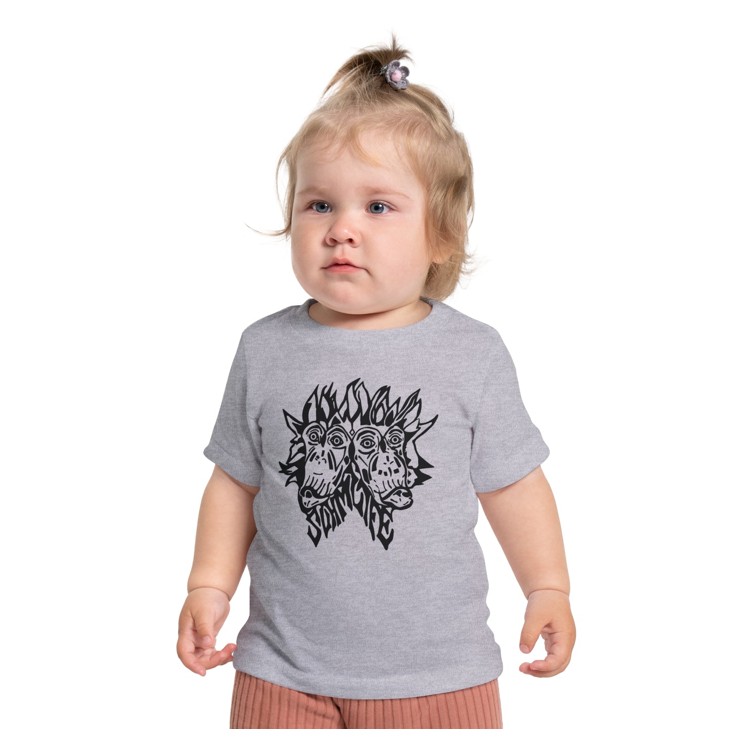 "Monkey Heads" Baby Short Sleeve T-Shirt