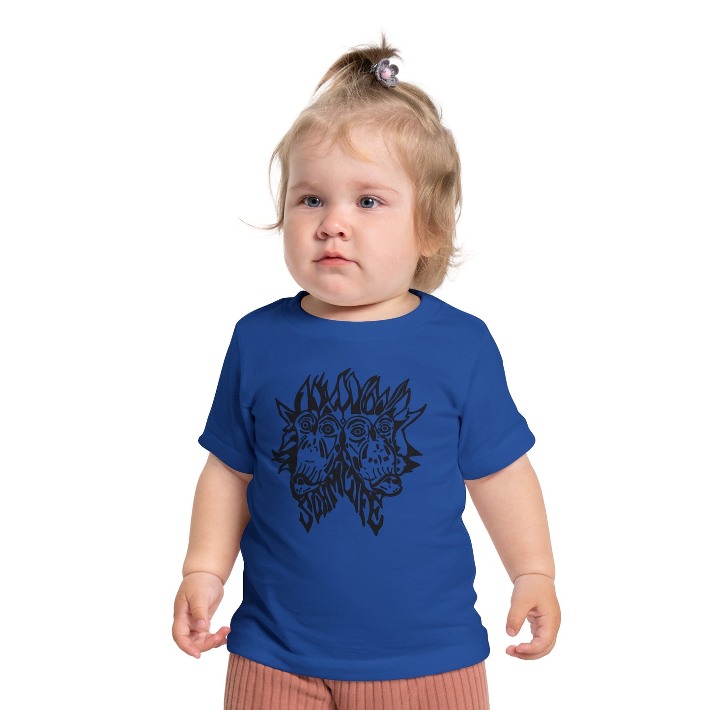 "Monkey Heads" Baby Short Sleeve T-Shirt