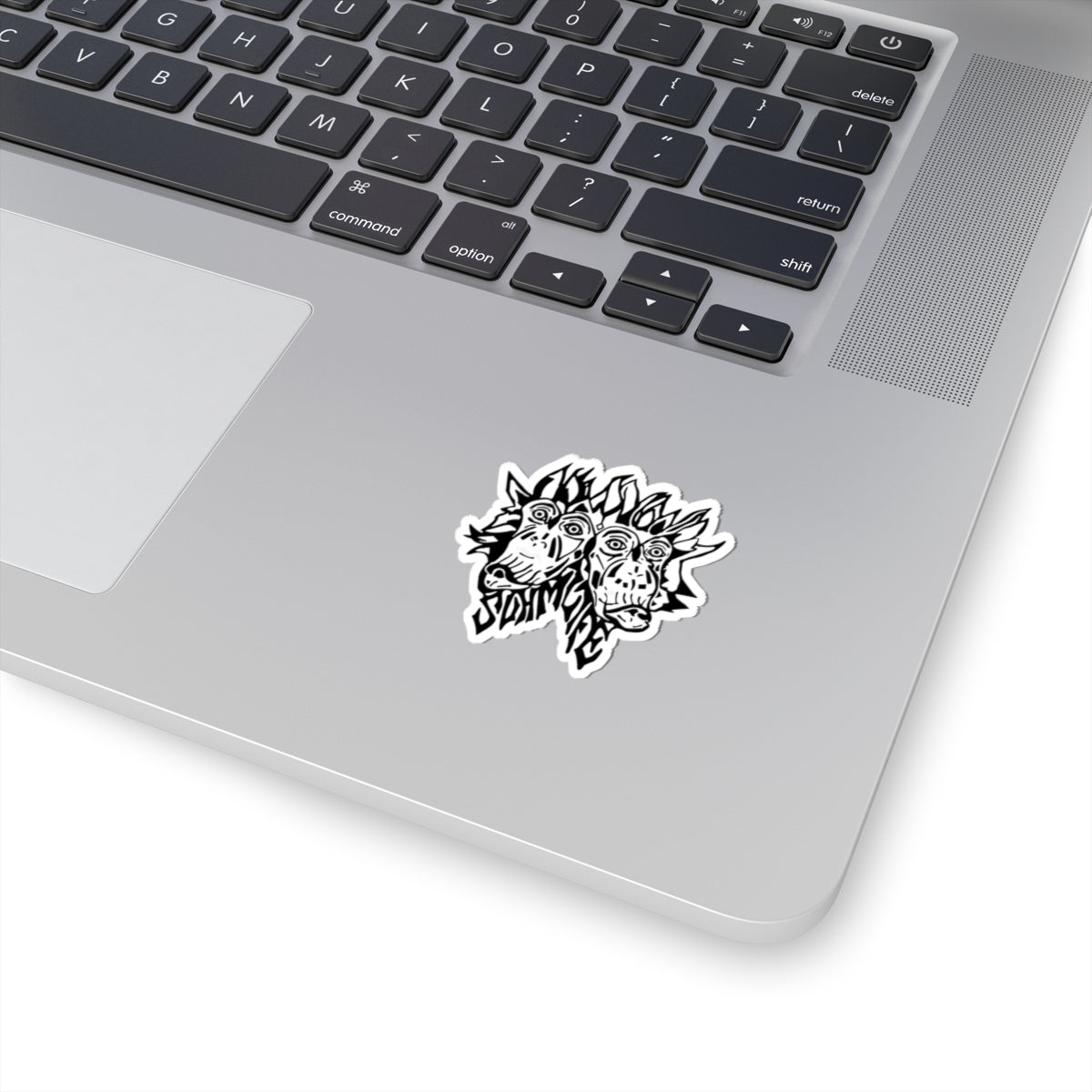 " Monkey Heads" Kiss-Cut Stickers