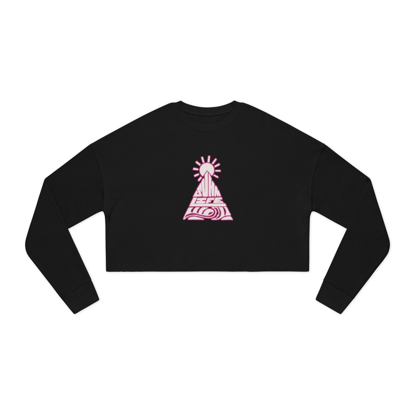 "Thank You" Women's Cropped Sweatshirt